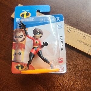 Disney Pixar Elastic Girl The Incredibles Mattel Micro Collection Figurine